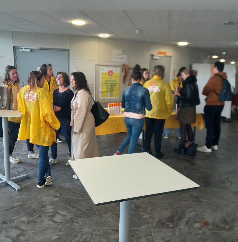 Mobilisation des étudiants à l'IFPS